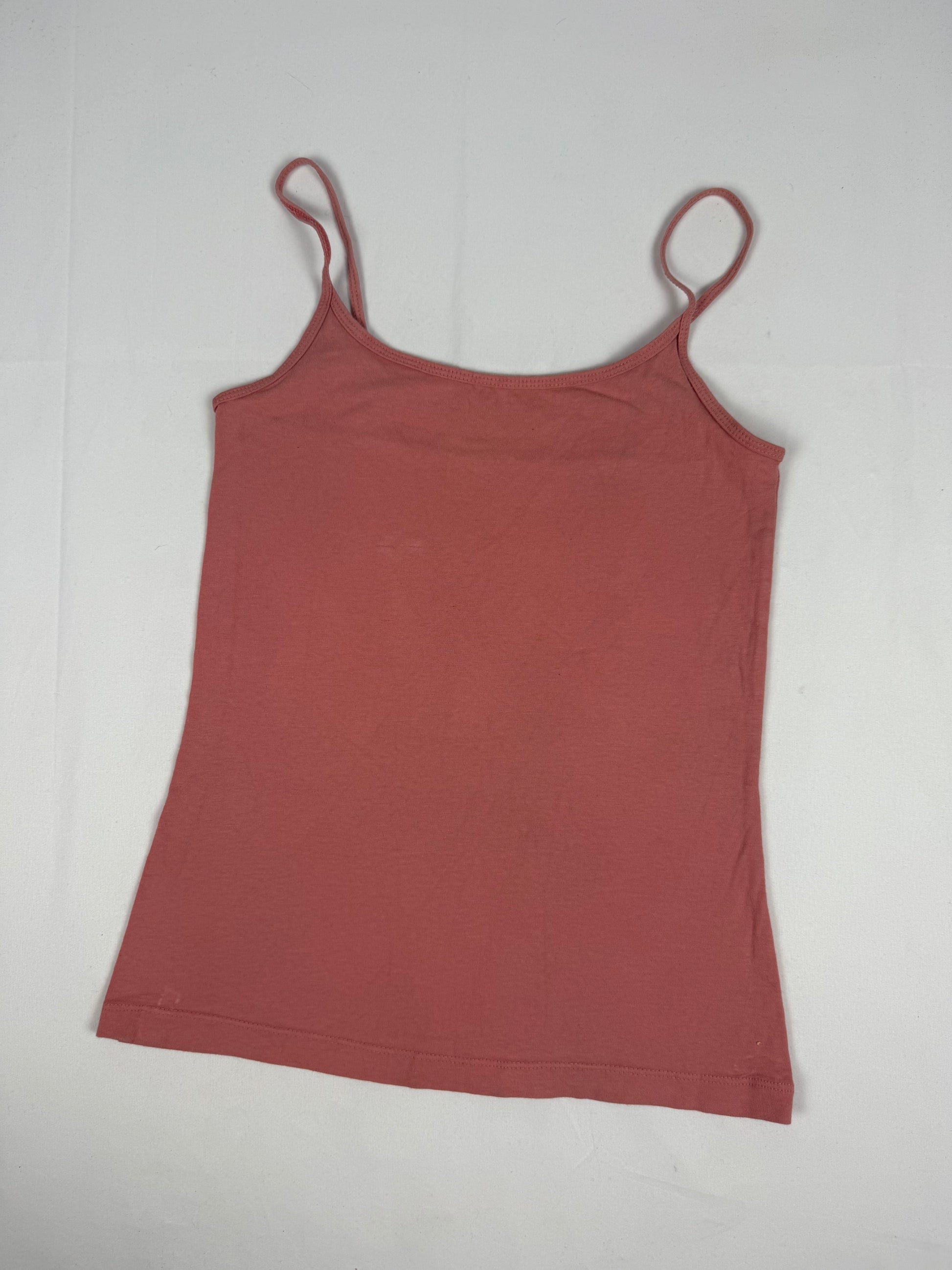 Pink stretchy cami top (S/M)