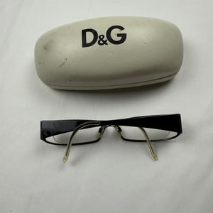 Black logo 2000s office glasses (no prescription)