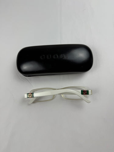 White office siren glasses (no prescription)