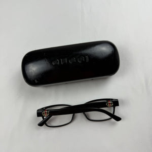 Black office siren glasses (with prescription)