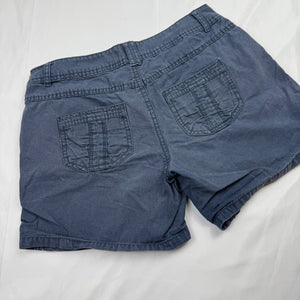 Navy 100% cotton low rise cargo short (XS)