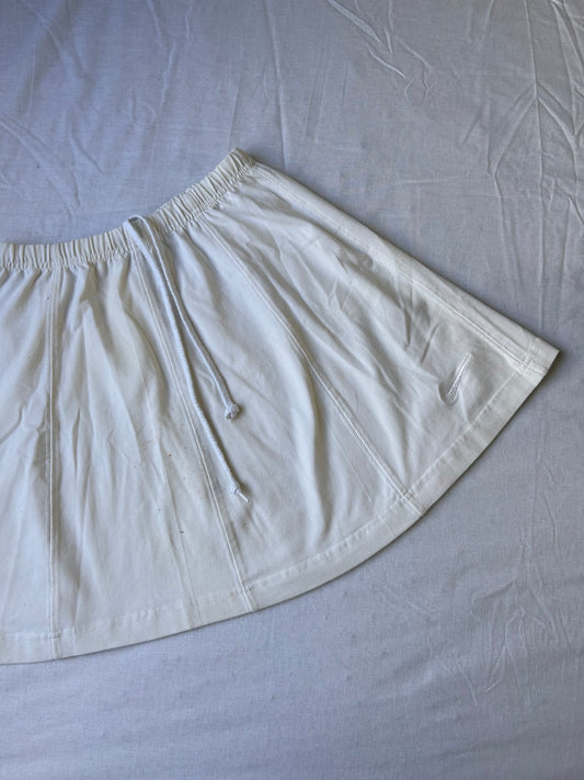 White  pleated mini tennis skirt (S/M)