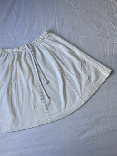 White  pleated mini tennis skirt (S/M)