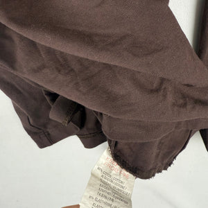 Brown cotton long sleeves top (S/M)