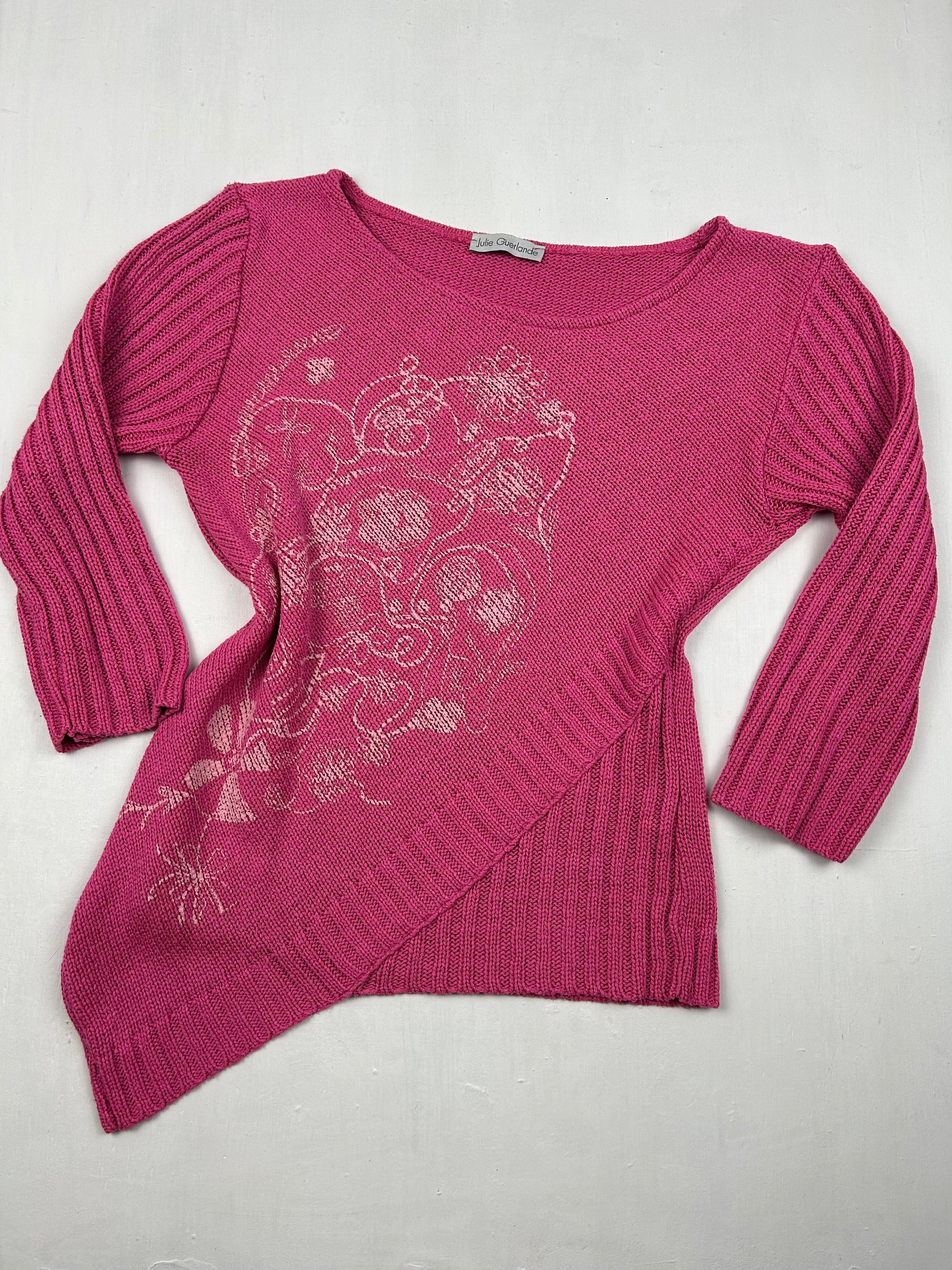 Pink asymmetric jumper (M)