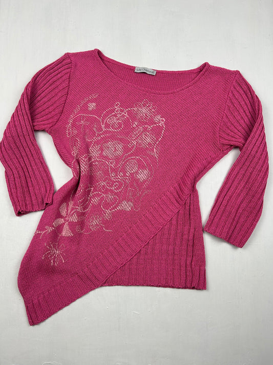 Pink asymmetric jumper (M)