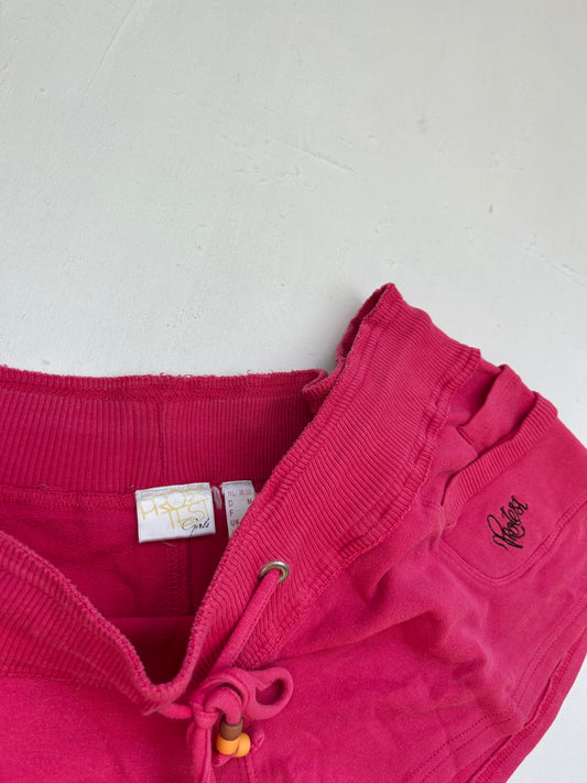 Pink cotton low rise mini short (M)