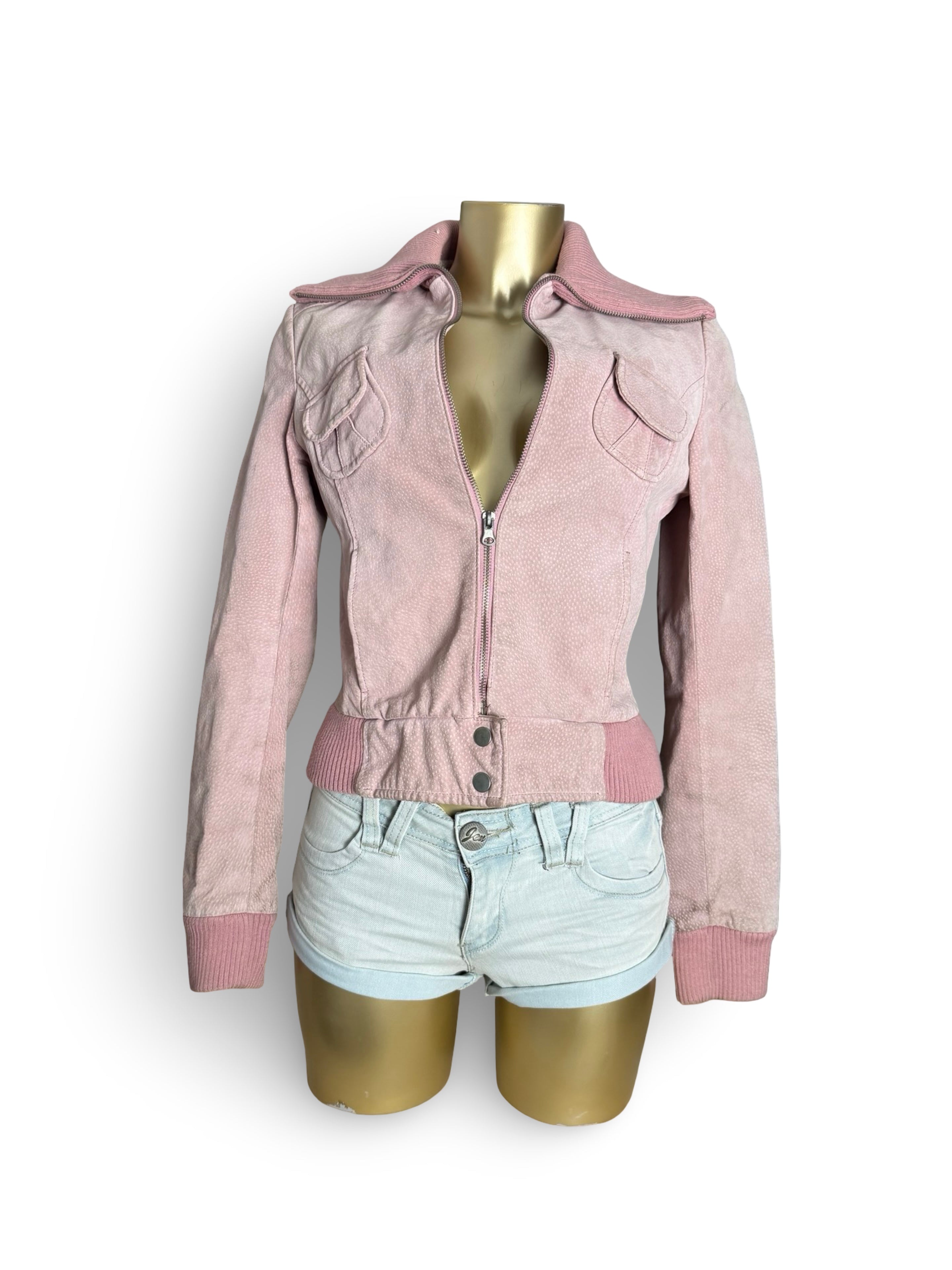 Veste ajustée 100 % coton kaki (L)