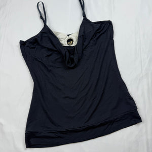 Black buckle cami top (S)