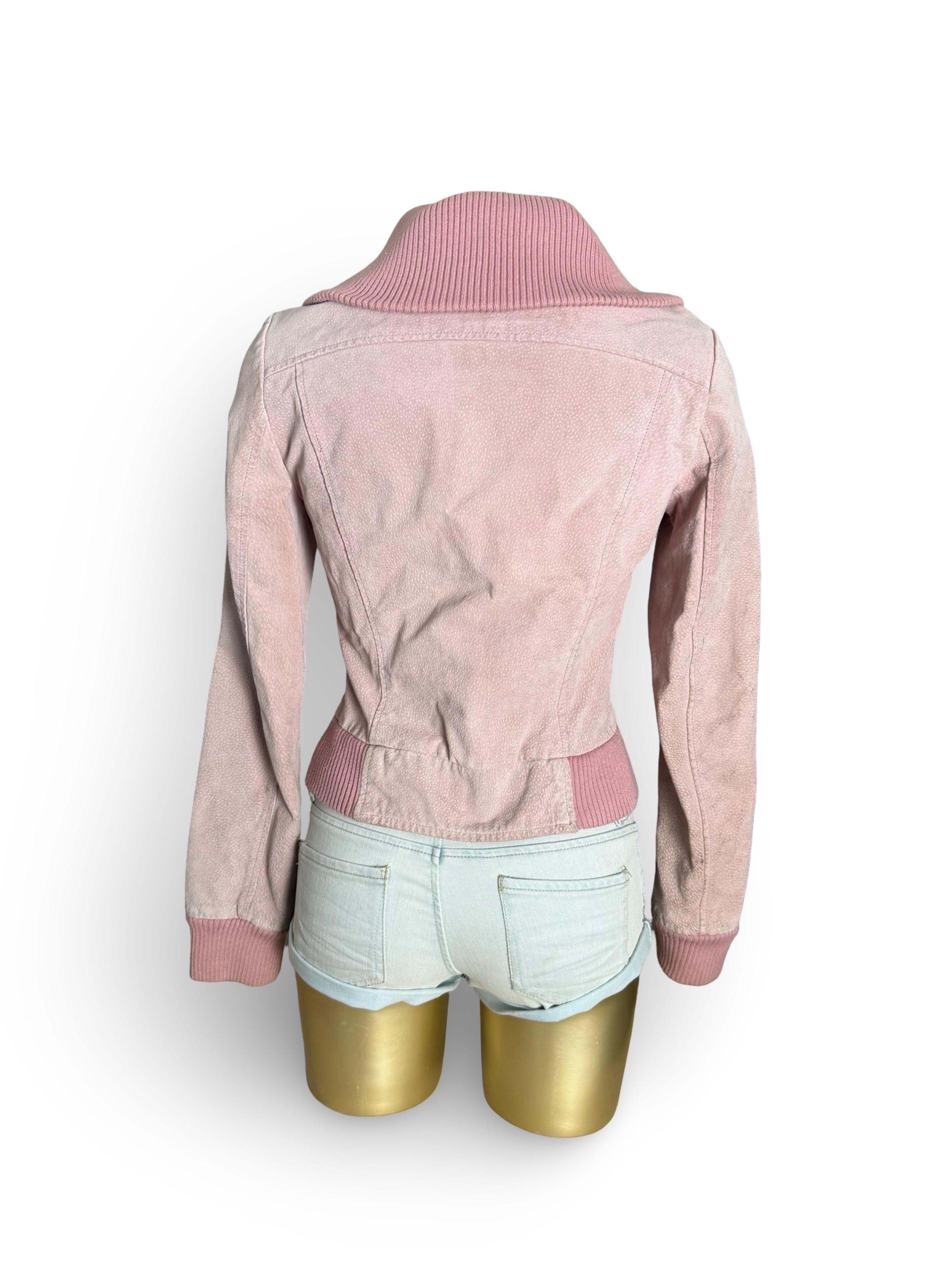 Veste ajustée 100 % coton kaki (L)