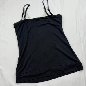 Black buckle cami top (S)