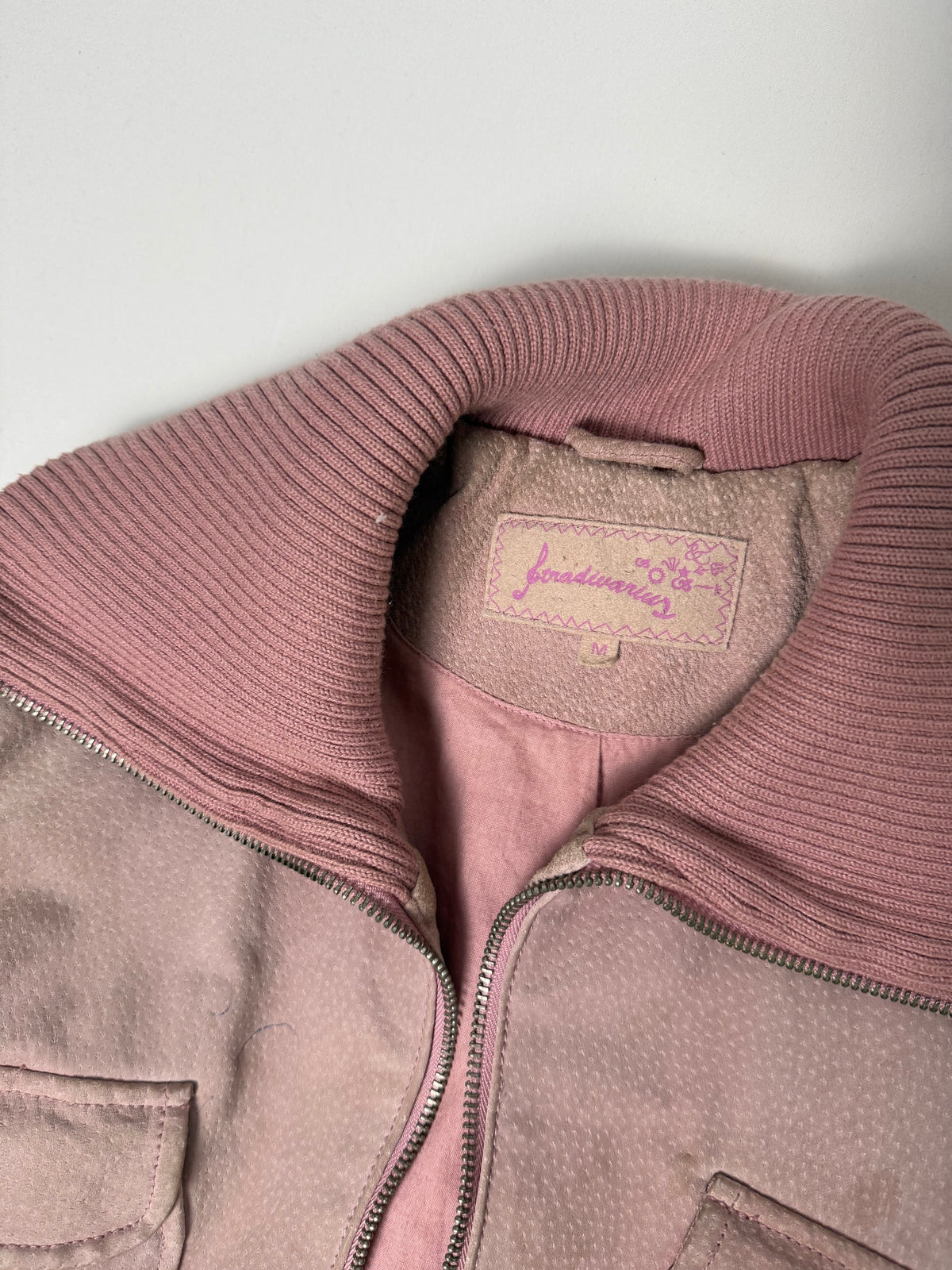 Veste ajustée 100 % coton kaki (L)