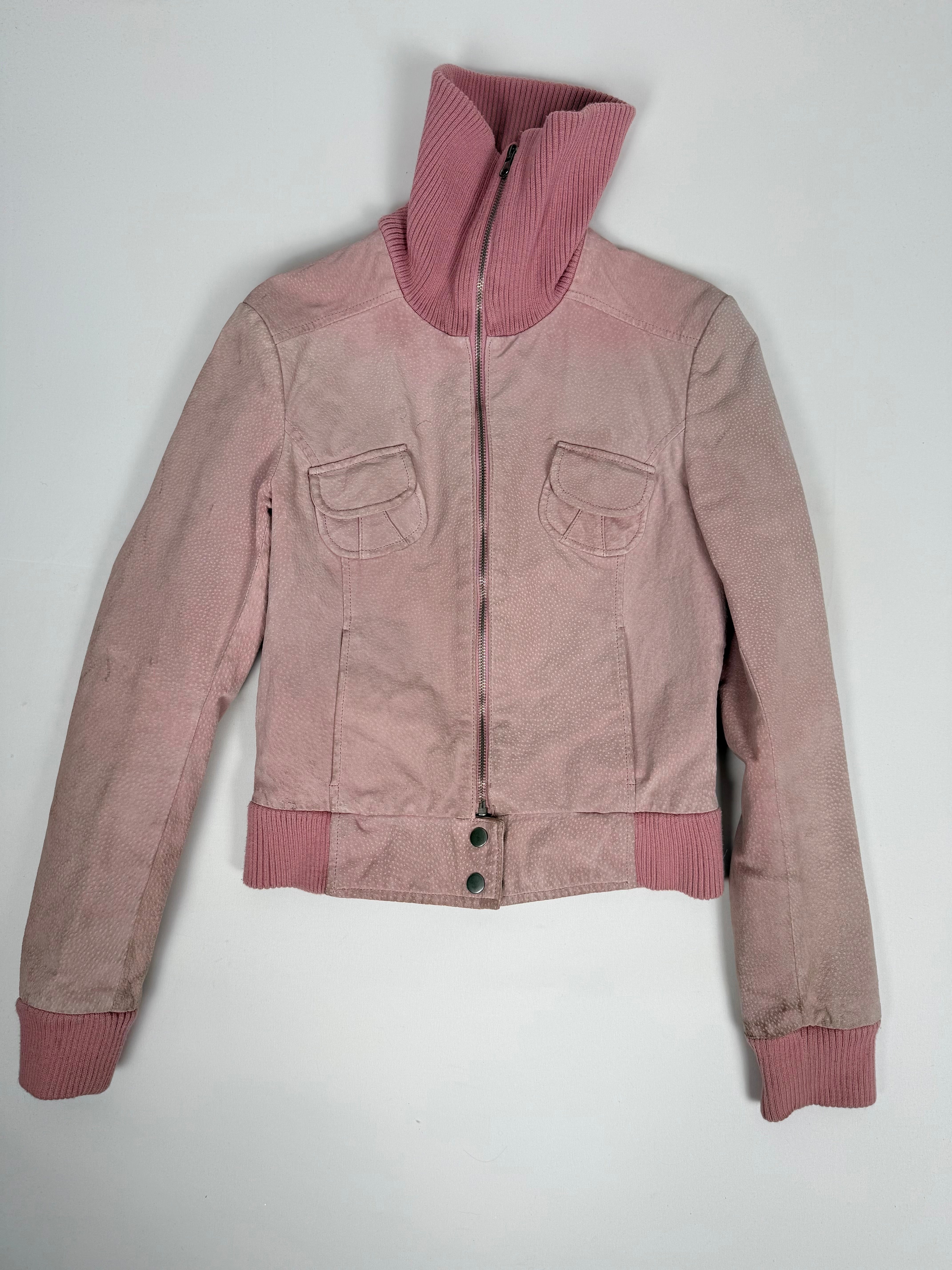 Veste ajustée 100 % coton kaki (L)