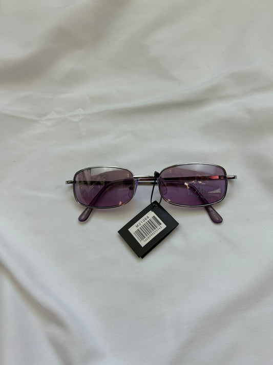 Y2k purple sunglasses