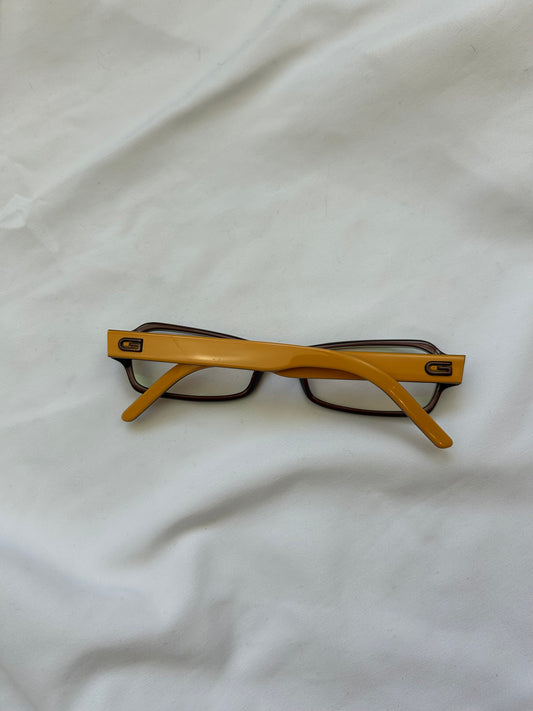 Y2k office siren glasses (with prescription)