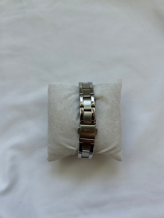 Vintage silver  inox bracelet jewelry watch