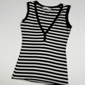 Black & white striped top (S/M)