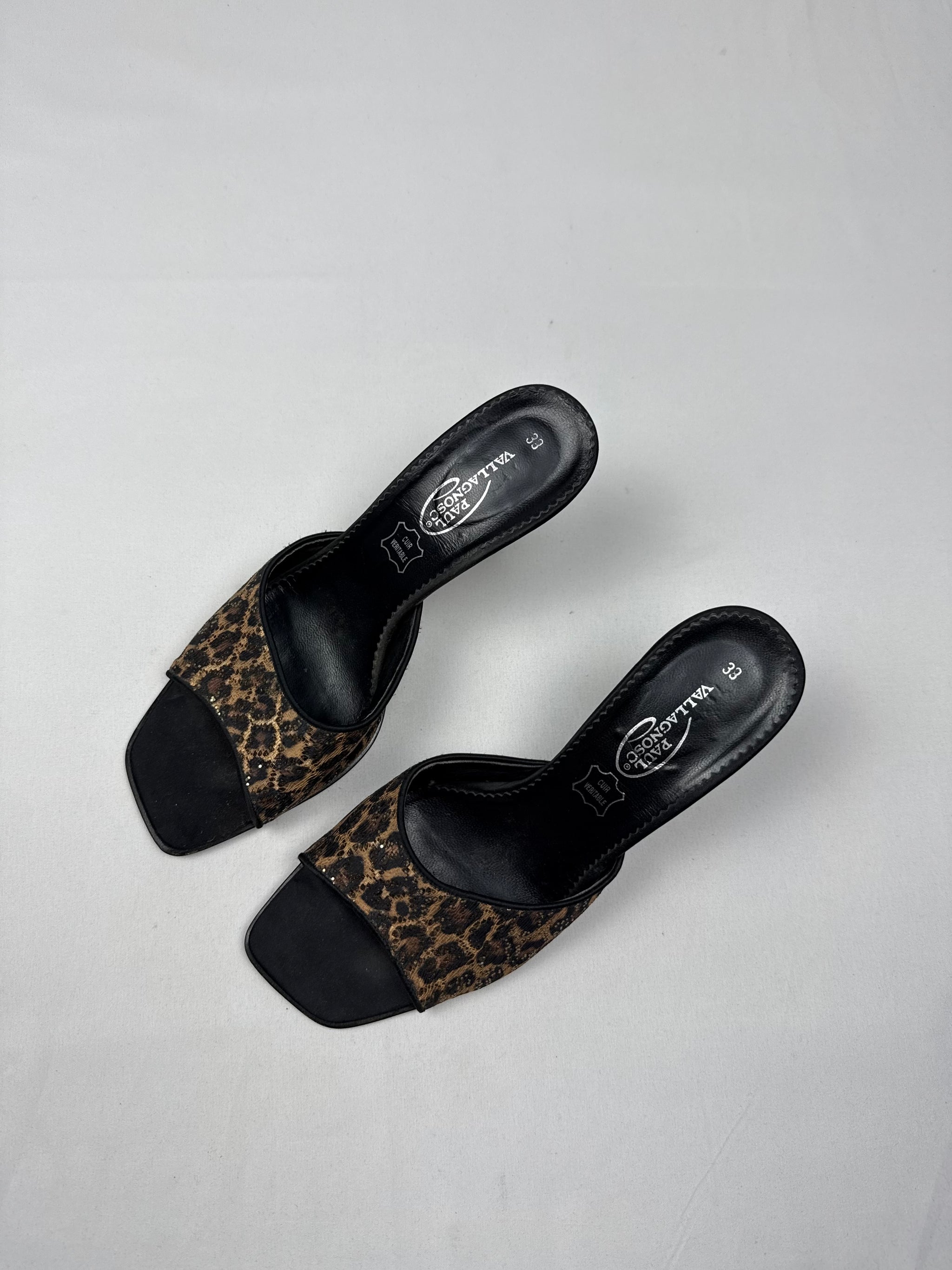 Animal print mules heels (38)