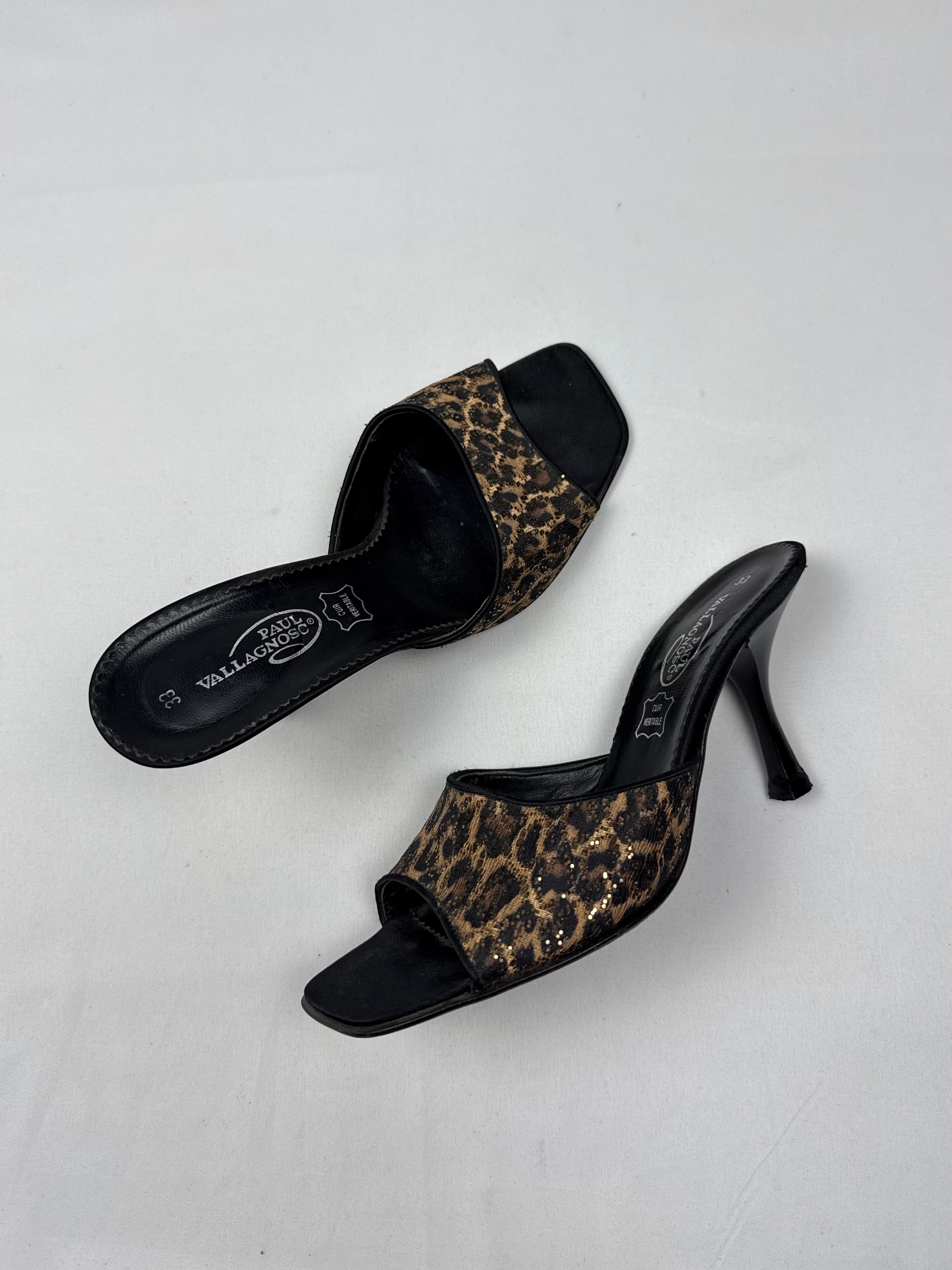 Animal print mules heels (38)