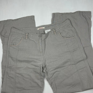 Grey low rise baggy pants (XL)