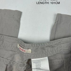 Grey low rise baggy pants (XL)