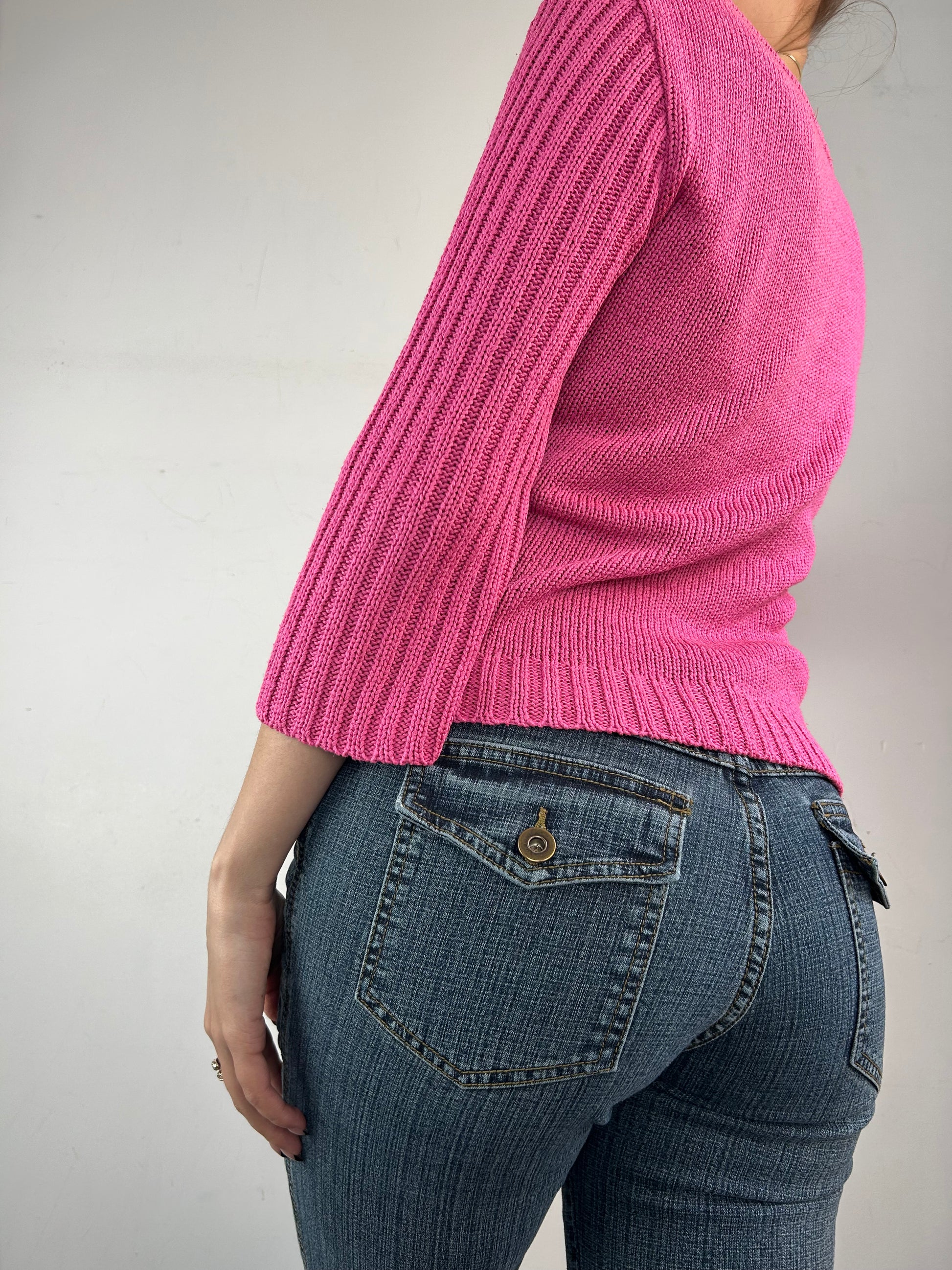 Pink asymmetric jumper (M)