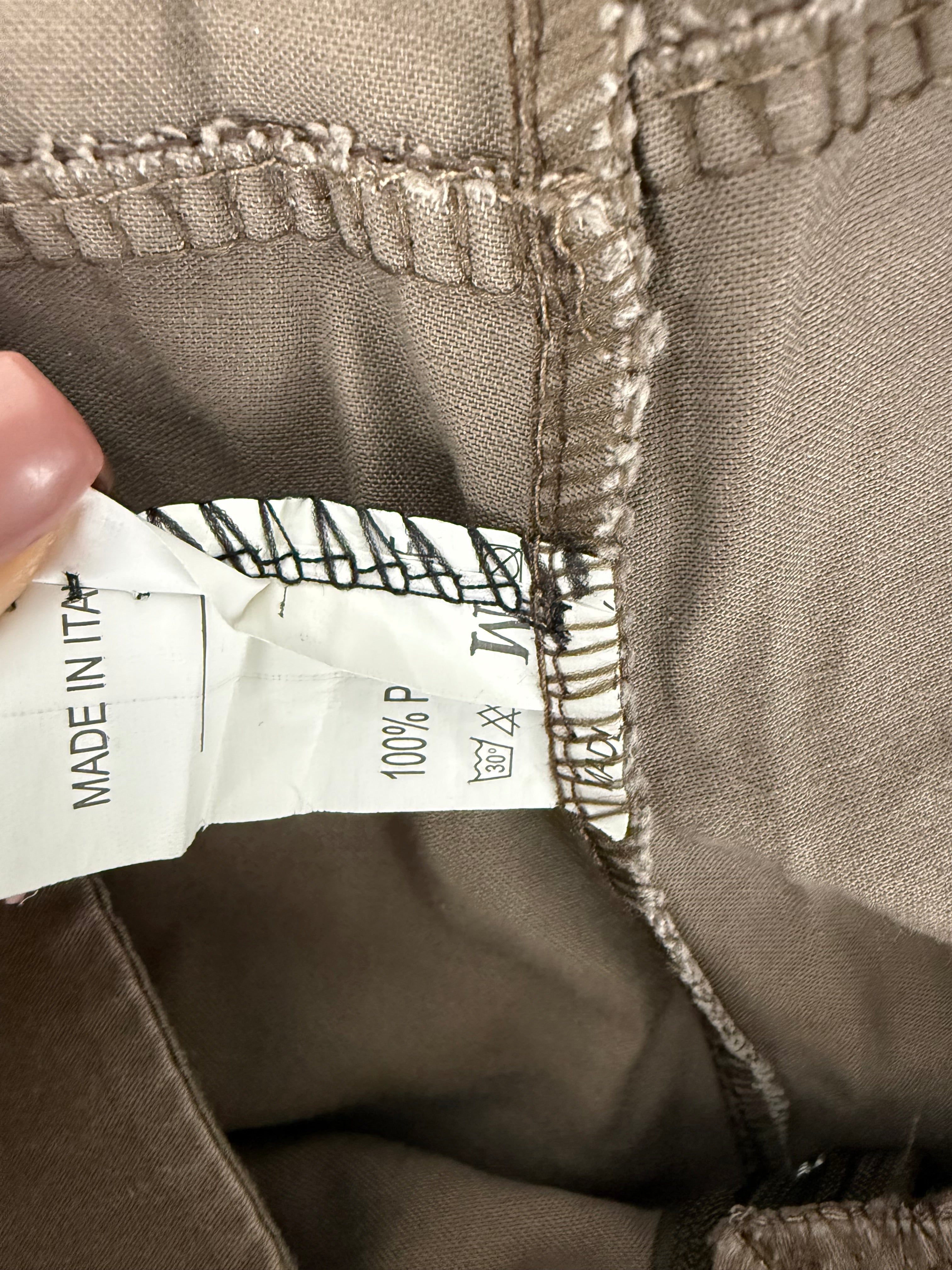 Khaki low rise mini short (M)