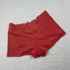 Orange cotton low rise mini short (S)