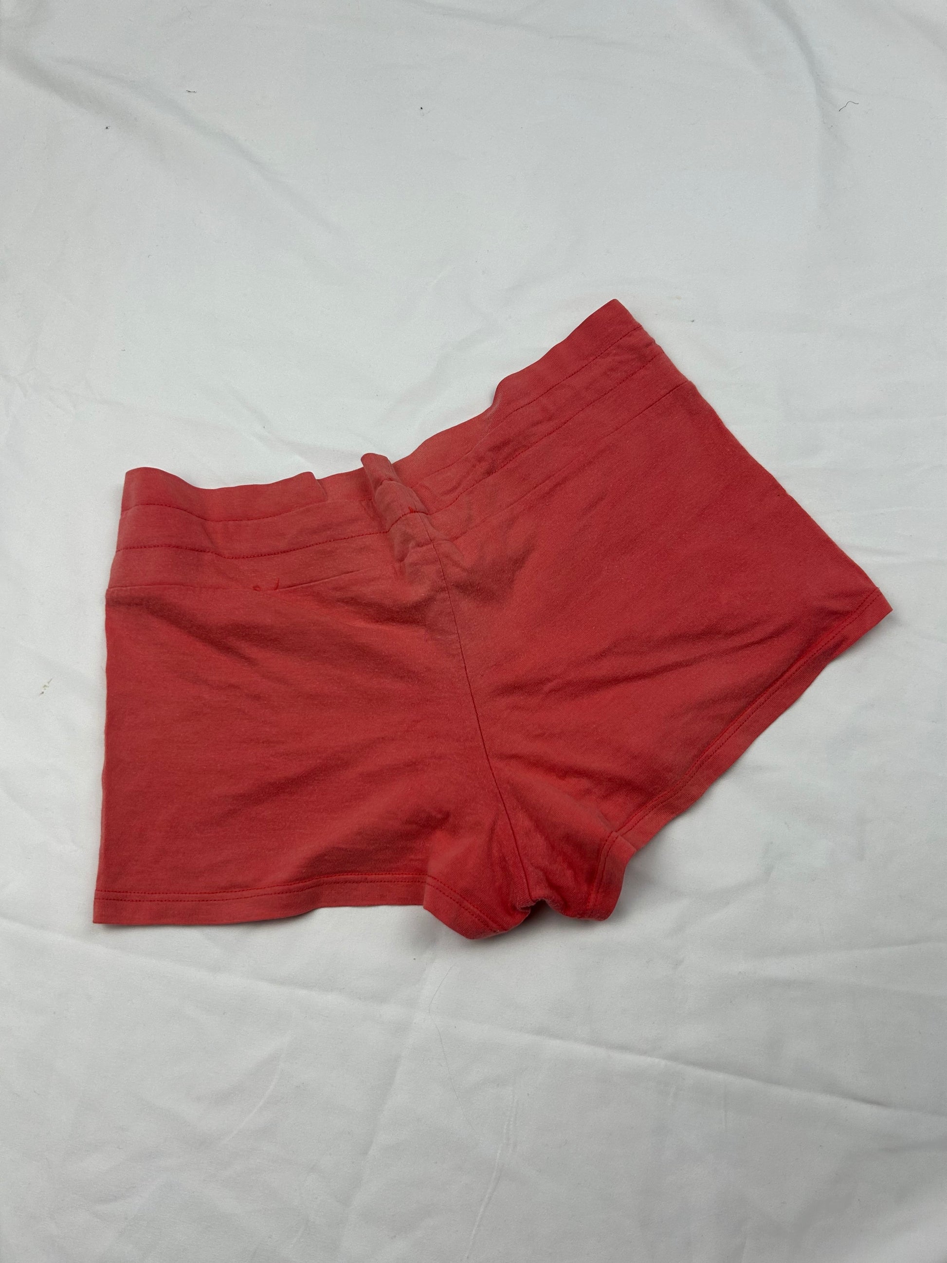Orange cotton low rise mini short (S)