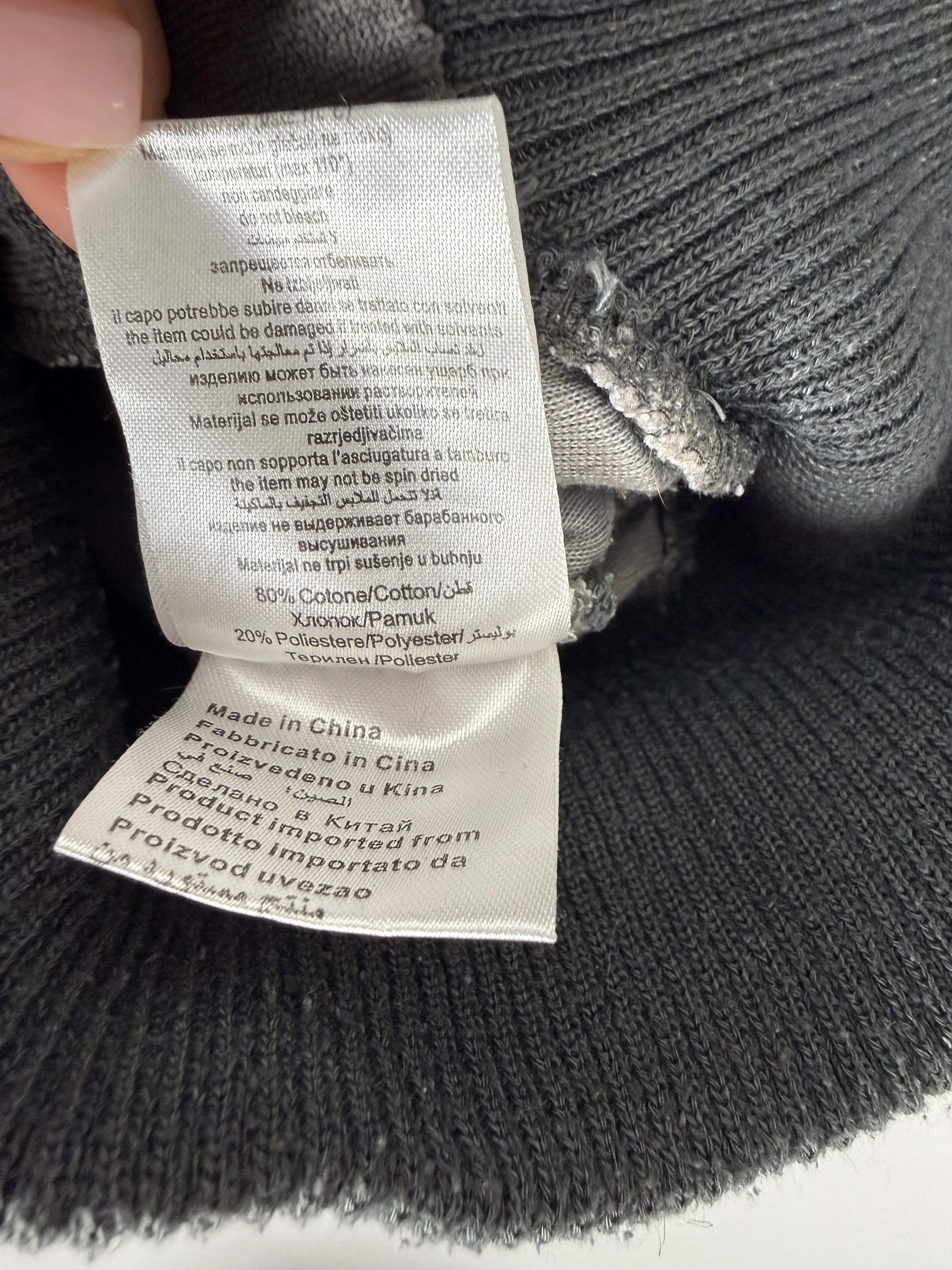 Veste courte zippée kaki (M)