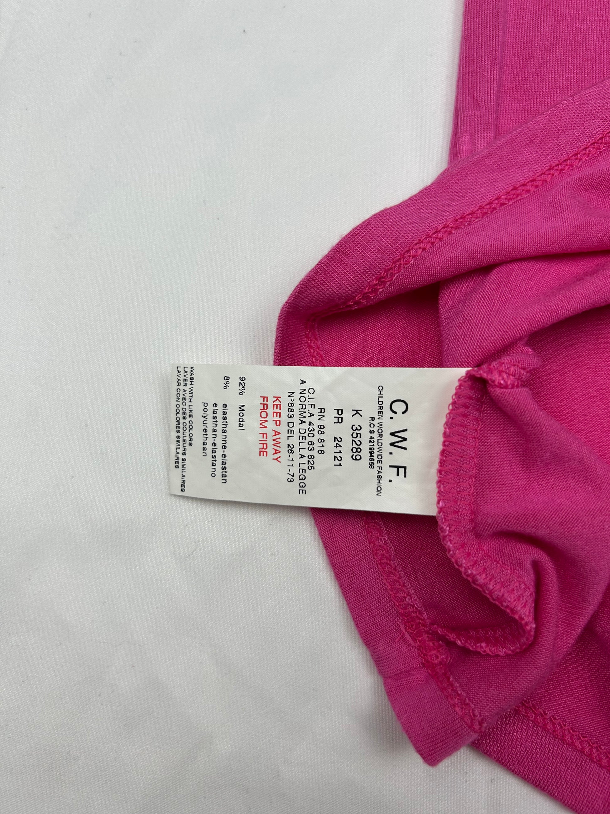 Graphic cotton cami top (S)