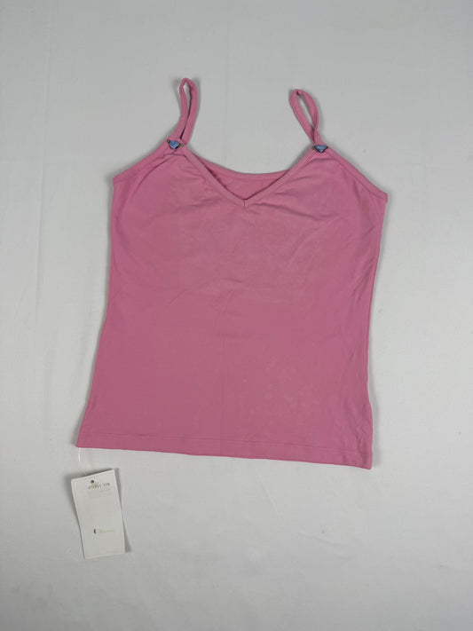 Baby pink tight fit cami  top (XS/S)