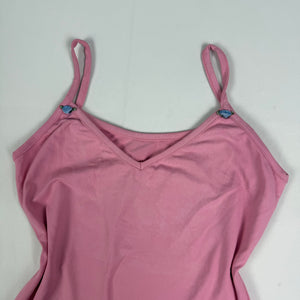 Baby pink tight fit cami  top (XS/S)