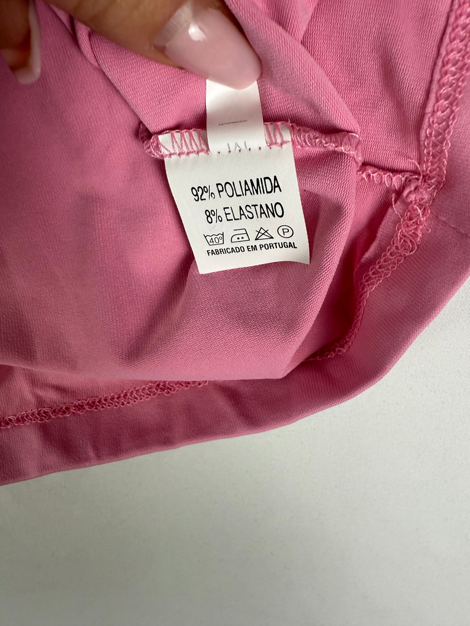 Baby pink tight fit cami  top (XS/S)