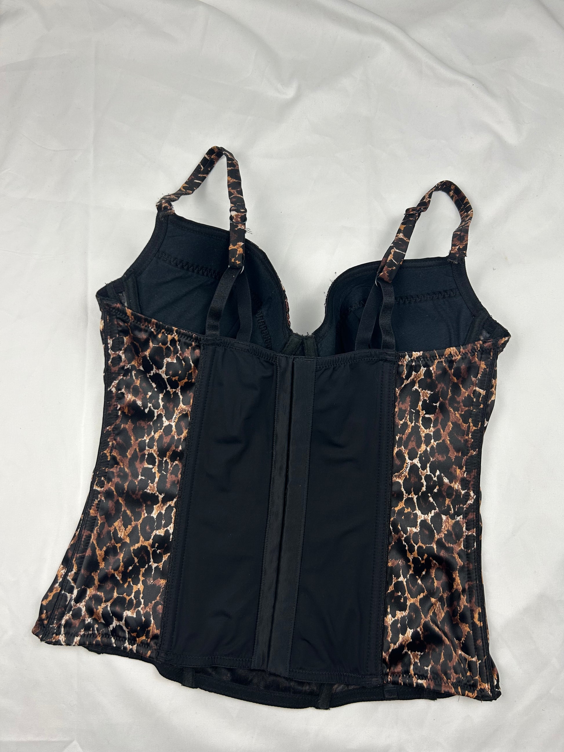 Panther print corset top (S/M)