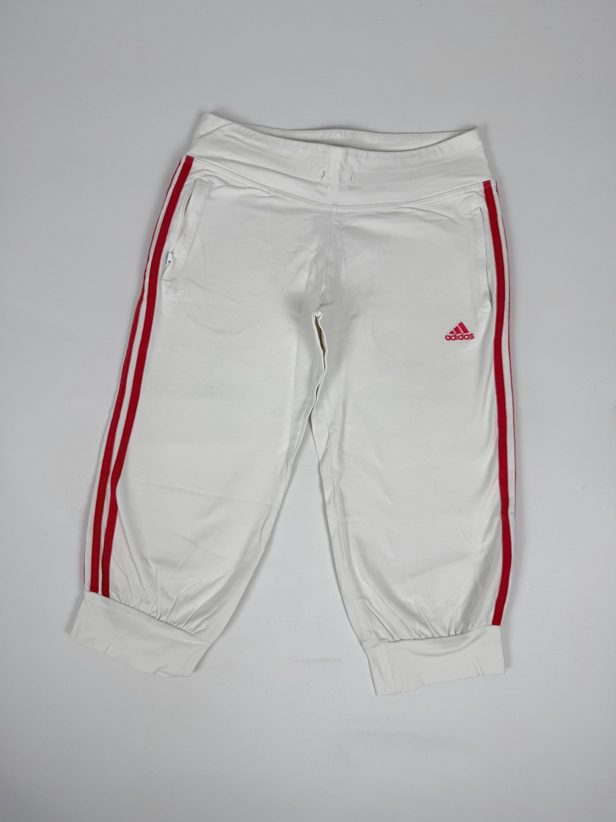 White activewear capri pants (L)