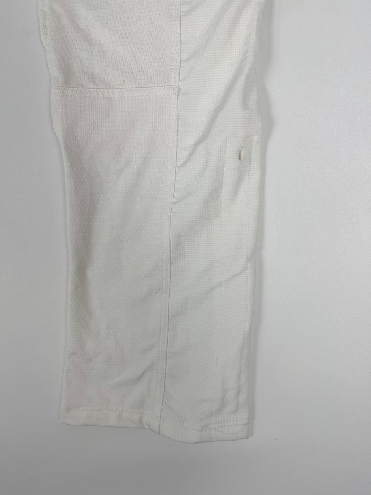 Pantalon droit taille basse en jean noir (XS)