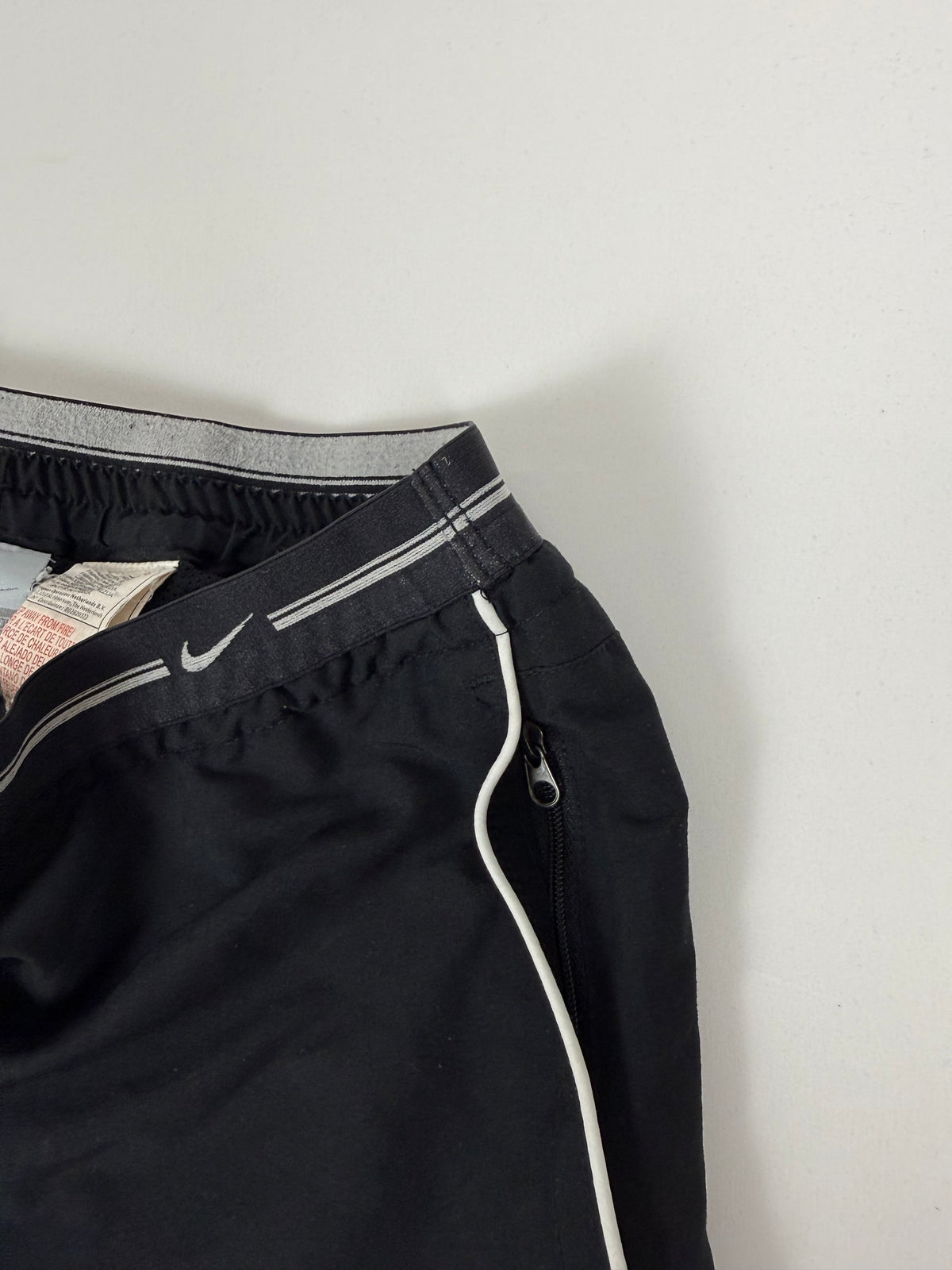 Black low rise joggers pants (XS)