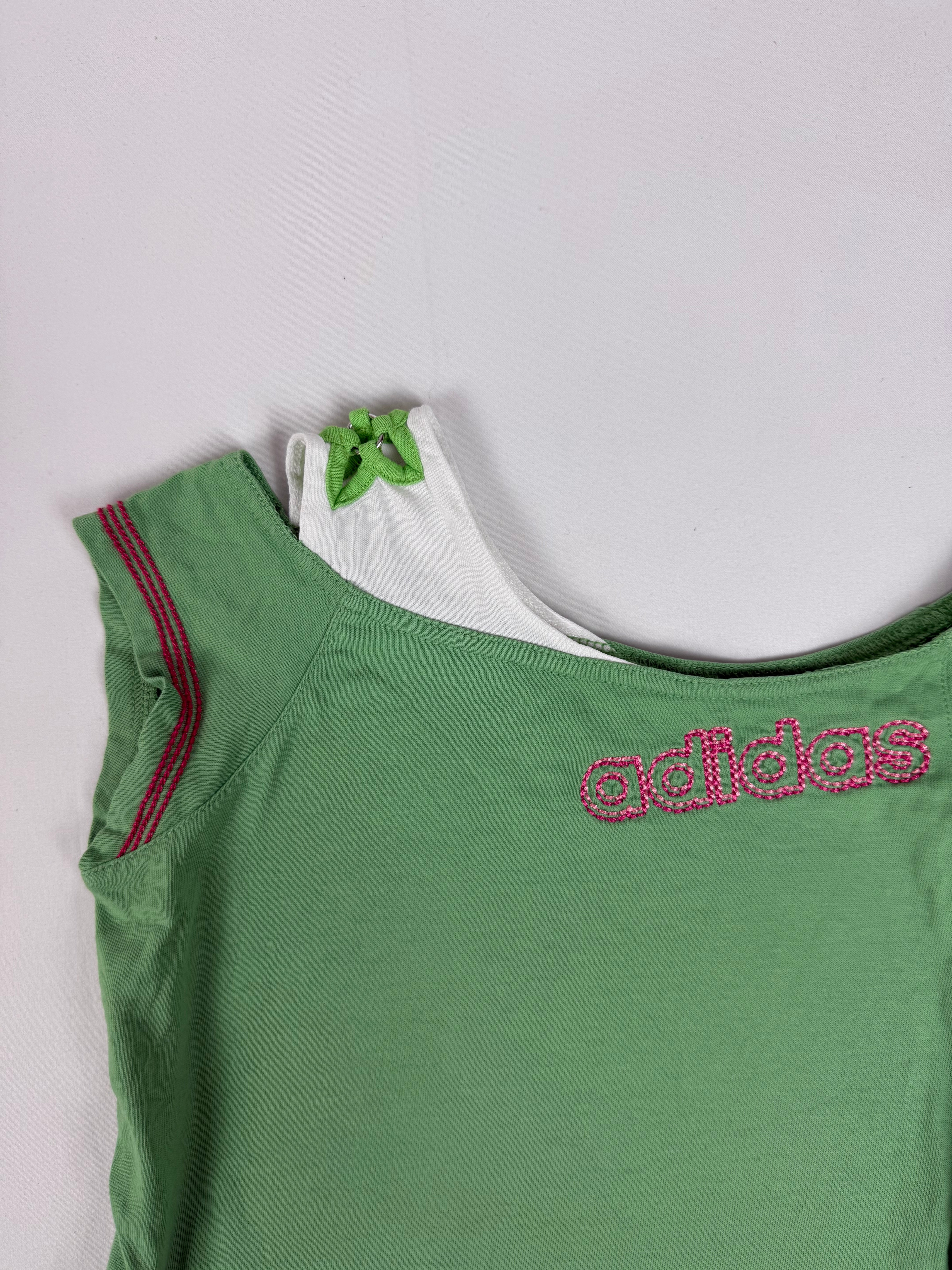 Green 100% cotton tee (XS)