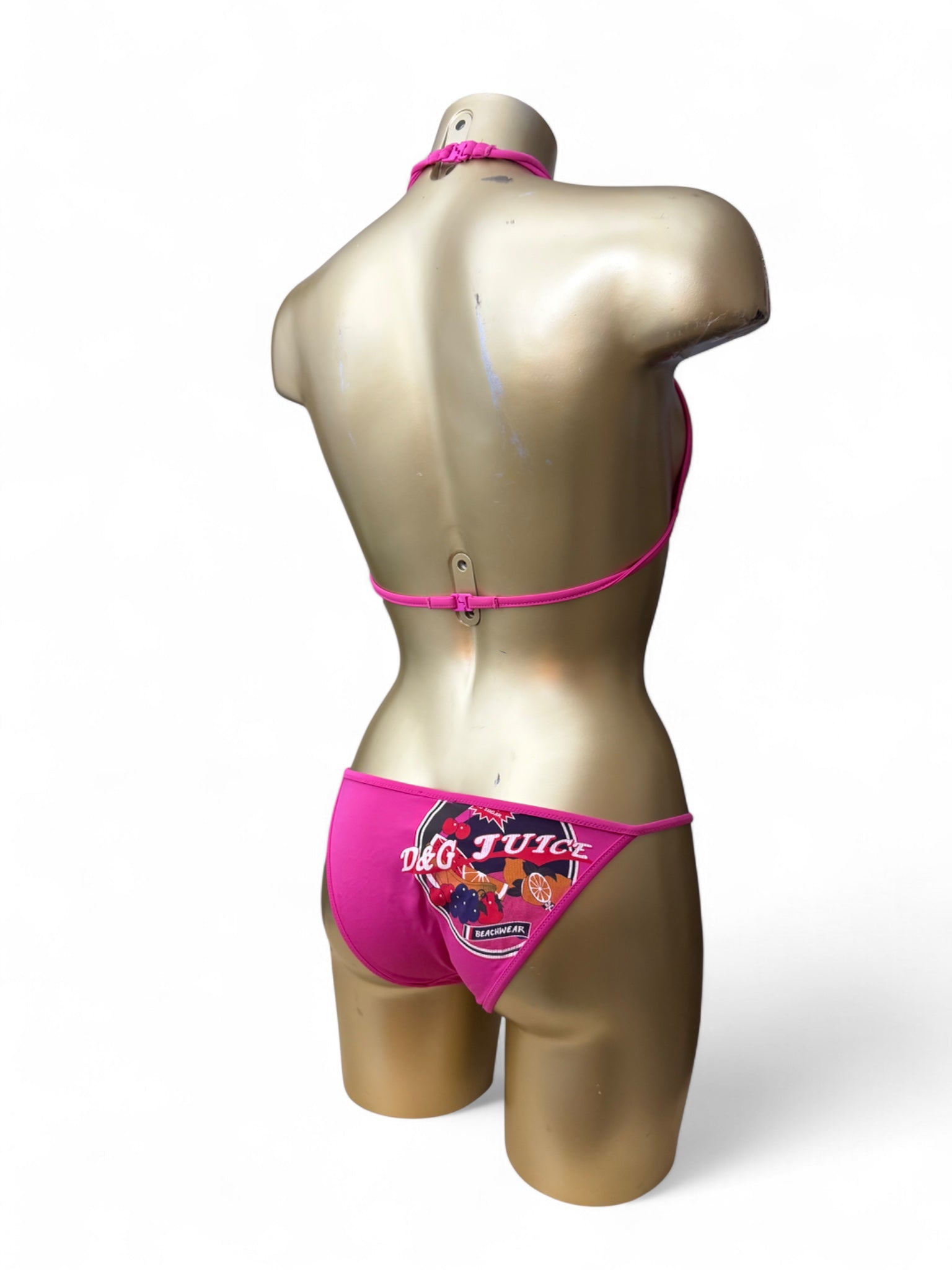 Pink juicy edition low waisted bikini set (S/M)