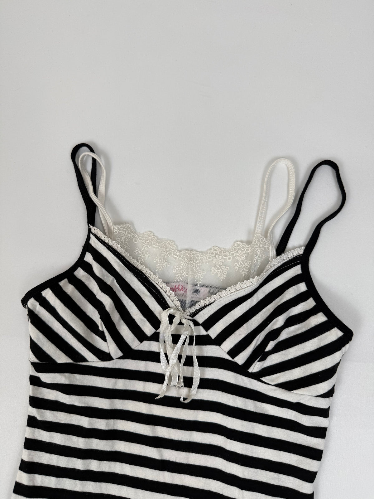 White striped cami top (S)