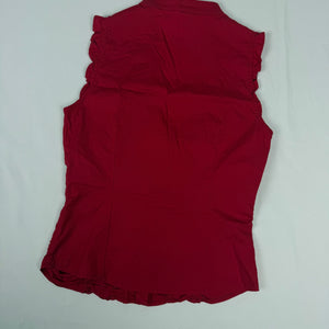 Red ruched buttons up top (S)