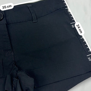 Black super stretchy low rise mini short (S)