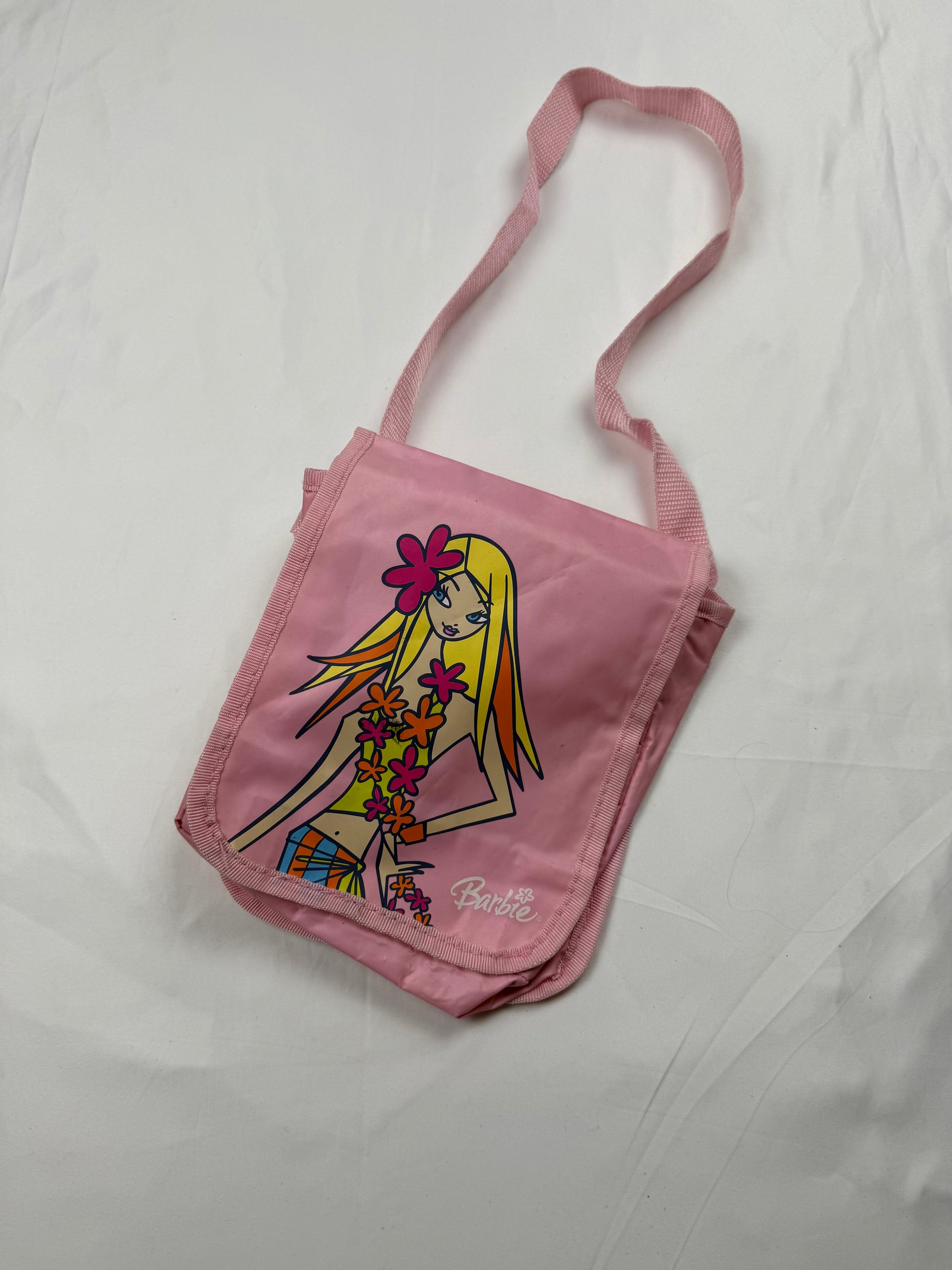 Pink barbie mini shoulder bag (18x21cm)