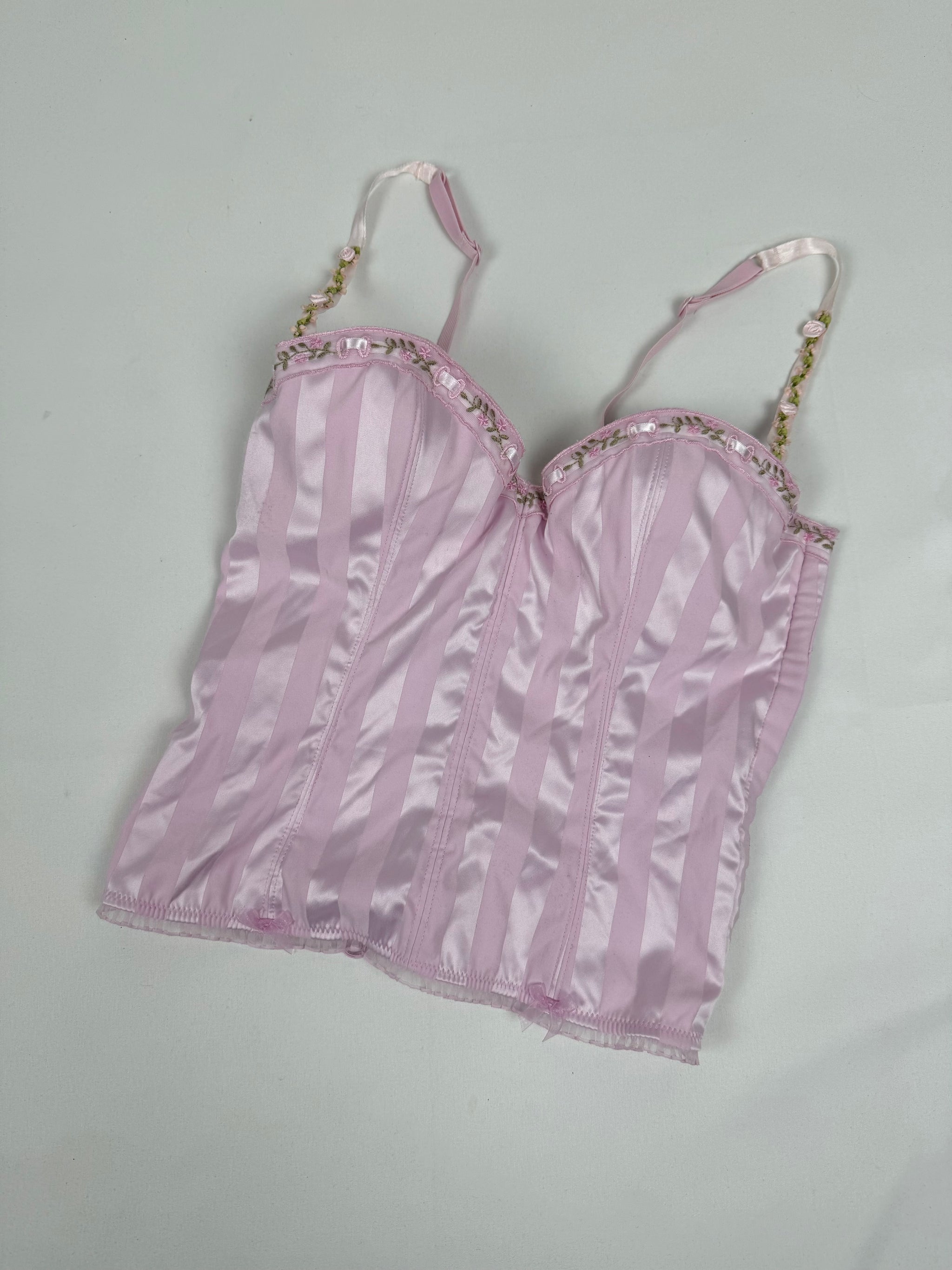 Baby pink corset top (S)