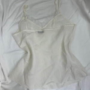 White linen cami top (M/L)