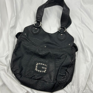 Black uni besace bag