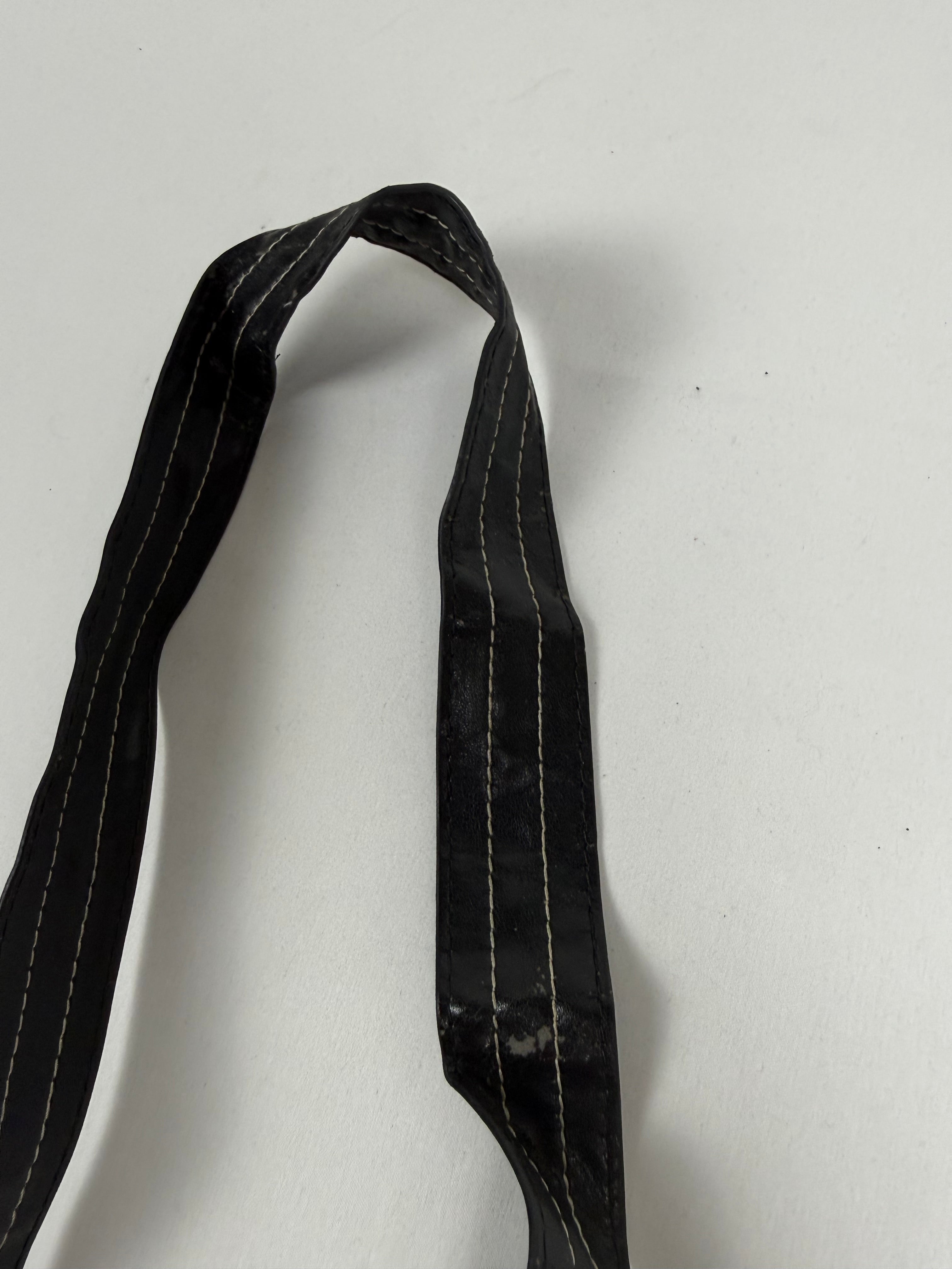 Black besace crossbody bag (30x27cm)