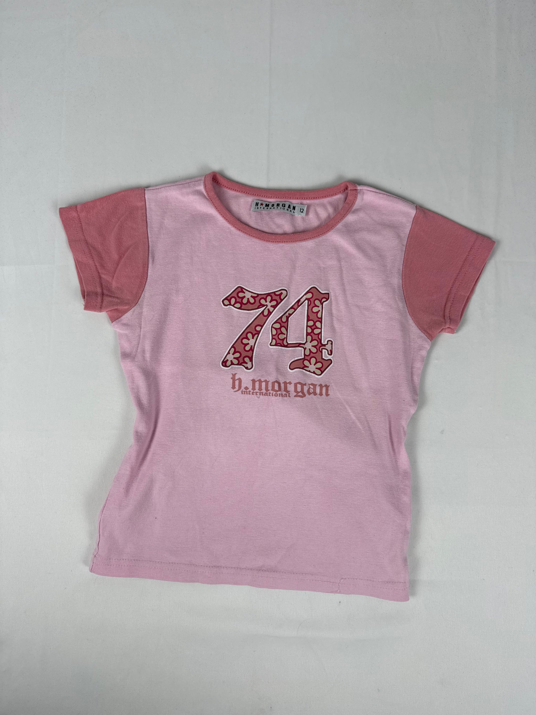 Baby pink cotton tee (XS)