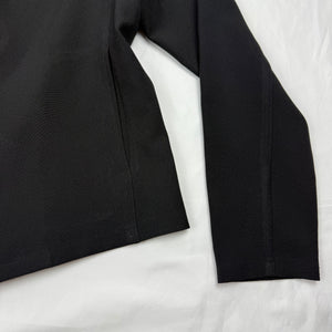 Black zip up office siren jacket (M)